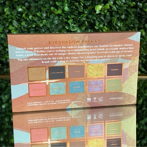 Alamar Cosmetics DESTINO Eyeshadow Palette | NEW | BNIB - Picture 11 of 12